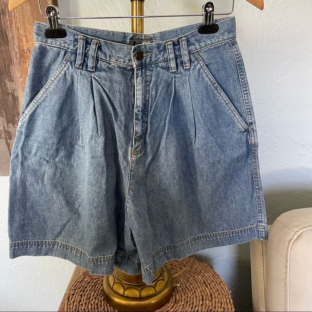 Vintage Mom High Waisted Jean Shorts by Liz Wear